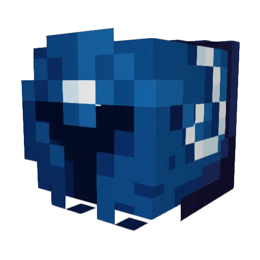 BlastOreYT Minecraft avatar head, 3D render