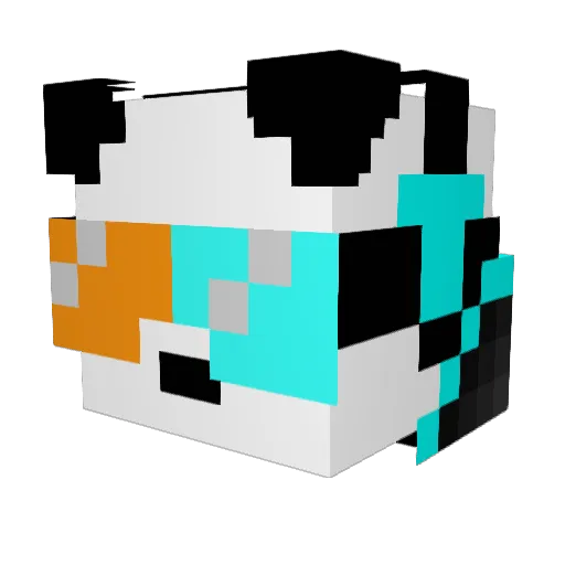 BlastToyzNL Minecraft avatar head, 3D render