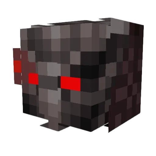 Blast_09 Minecraft avatar head, 3D render