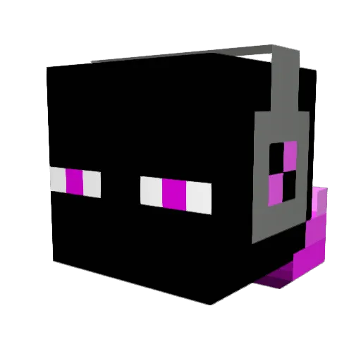 Blasterzoid Minecraft avatar head, 3D render