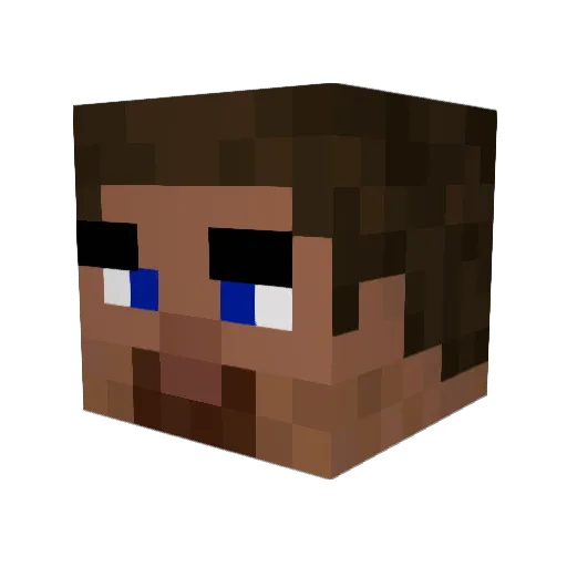 Blasto_Reborn Minecraft avatar head, 3D render