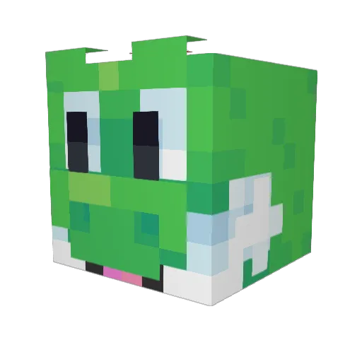 BlatantJames Minecraft avatar head, 3D render