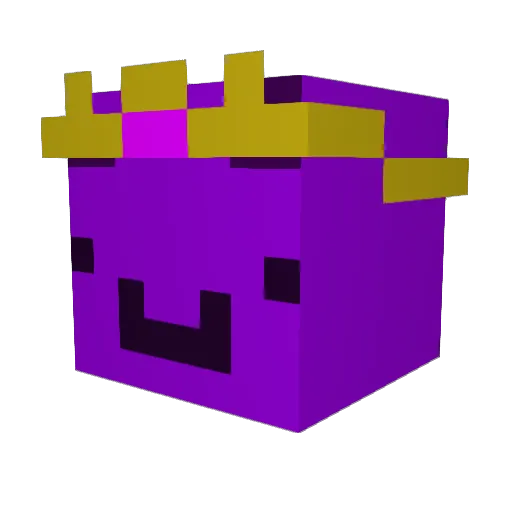 Blaubi3000 Minecraft avatar head, 3D render
