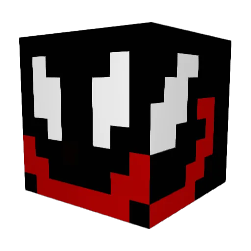 BlauerMaurer Minecraft avatar head, 3D render