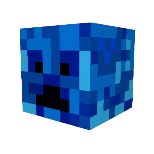 Blayd300 Minecraft avatar head, 3D render