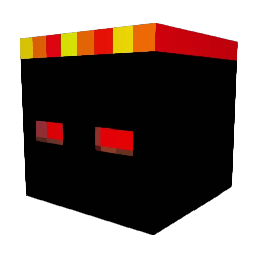 Blaze6202 Minecraft avatar head, 3D render