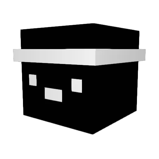 Blaze6902 Minecraft avatar head, 3D render