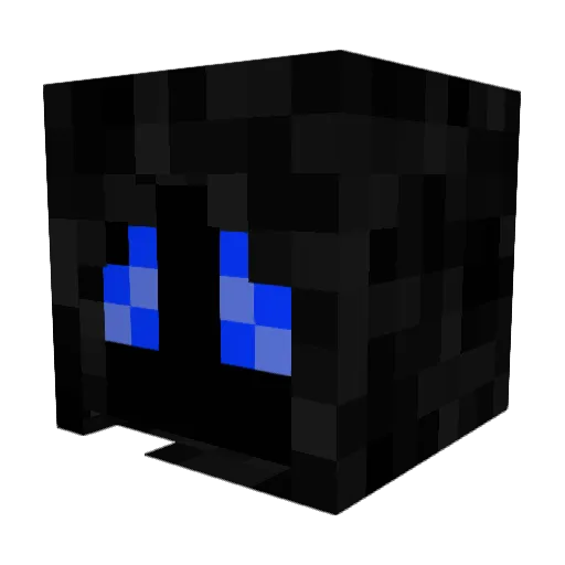 BlazeBluzz Minecraft avatar head, 3D render
