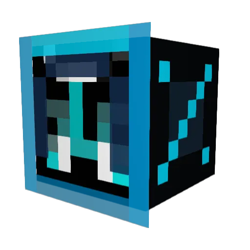 BlazeIsNob Minecraft avatar head, 3D render