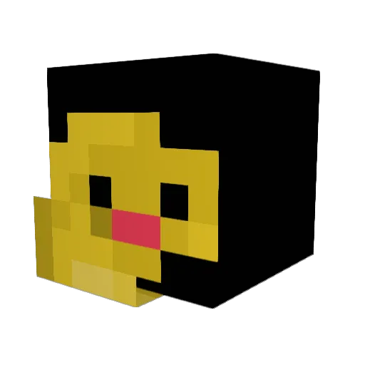 BlazeMortem Minecraft avatar head, 3D render