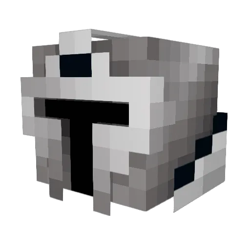 BlazeNinjaXD Minecraft avatar head, 3D render