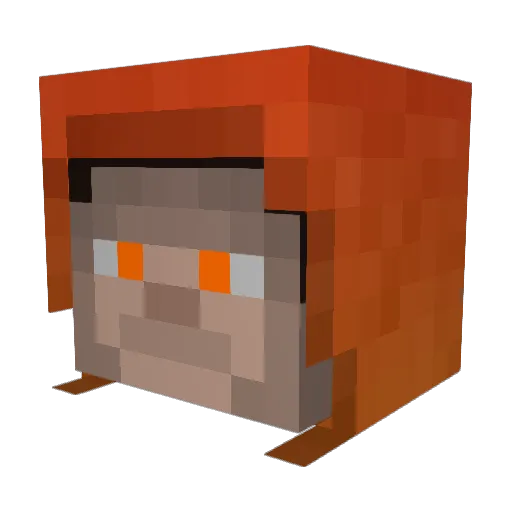 BlazeTheEpic Minecraft avatar head, 3D render