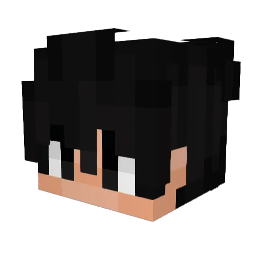 BlazeYTL Minecraft avatar head, 3D render