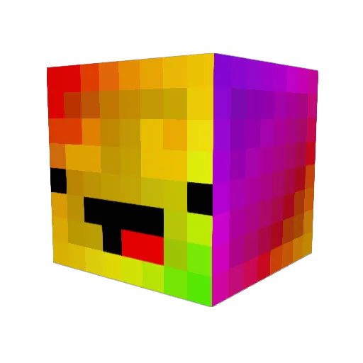 Blaze_Blades Minecraft avatar head, 3D render