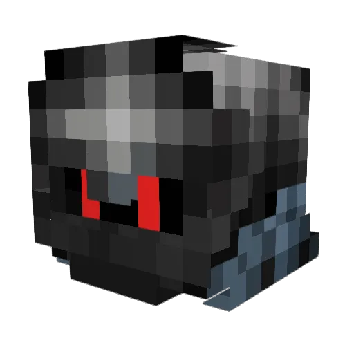 Blaze_Henry Minecraft avatar head, 3D render