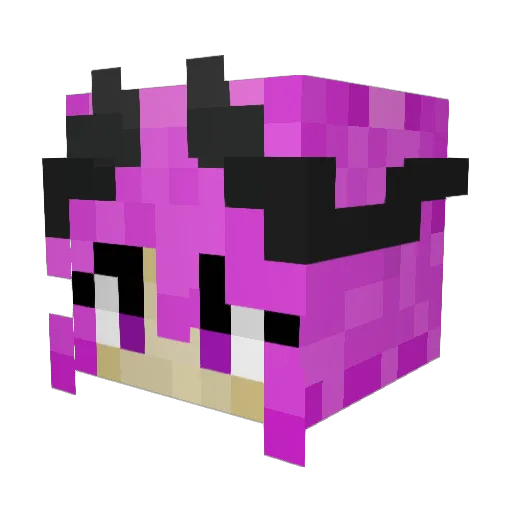 Blaze_King123 Minecraft avatar head, 3D render
