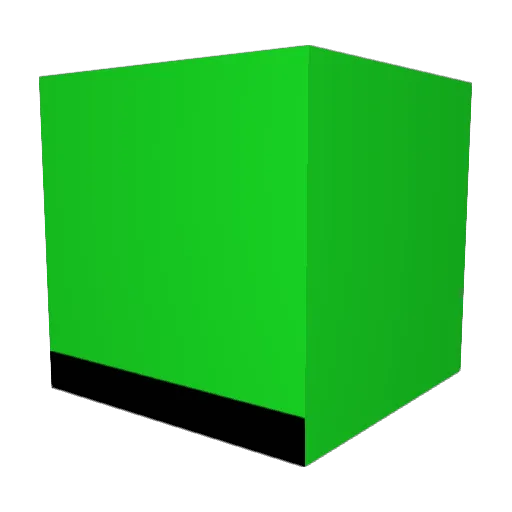 BlazedOP Minecraft avatar head, 3D render