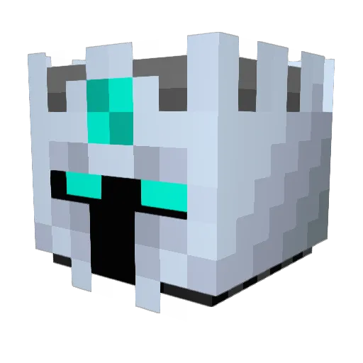 Blazehunter7117 Minecraft avatar head, 3D render