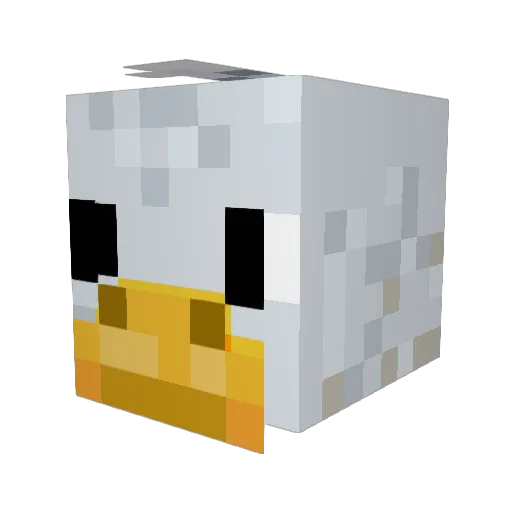 Blazej_Creeper Minecraft avatar head, 3D render