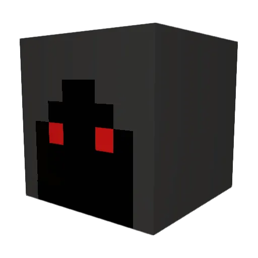 Blazer123 Minecraft avatar head, 3D render