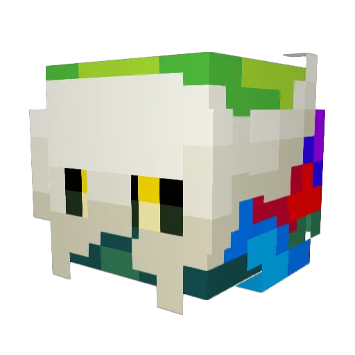 Blazer2169 Minecraft avatar head, 3D render