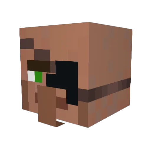 Blazer362_ Minecraft avatar head, 3D render