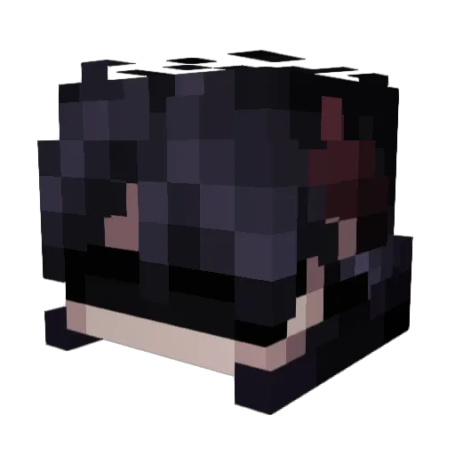 Blazerlords Minecraft avatar head, 3D render