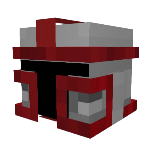 Blazewing01 Minecraft avatar head, 3D render
