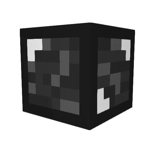 Blazexy Minecraft avatar head, 3D render