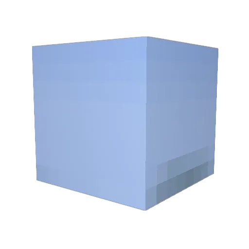 Blazey12 Minecraft avatar head, 3D render