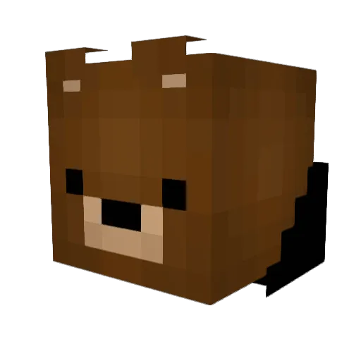 BlazinAssassin Minecraft avatar head, 3D render