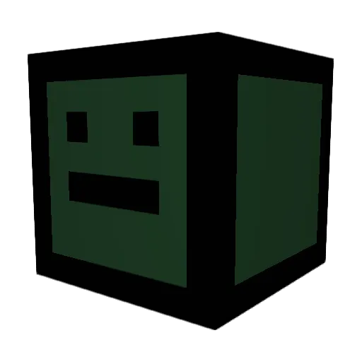 BlazingBeans Minecraft avatar head, 3D render
