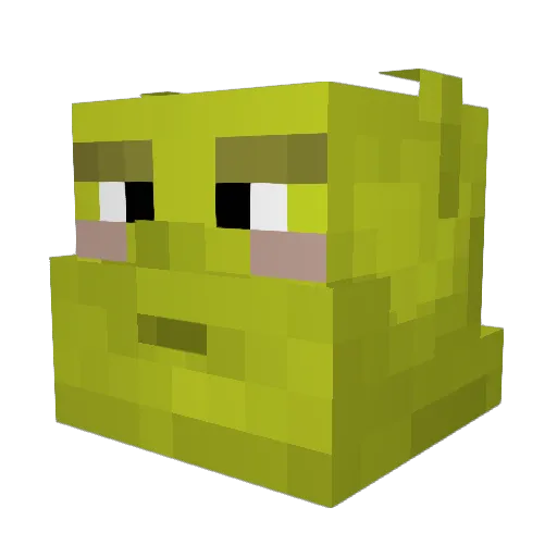 BlazingFire7 Minecraft avatar head, 3D render