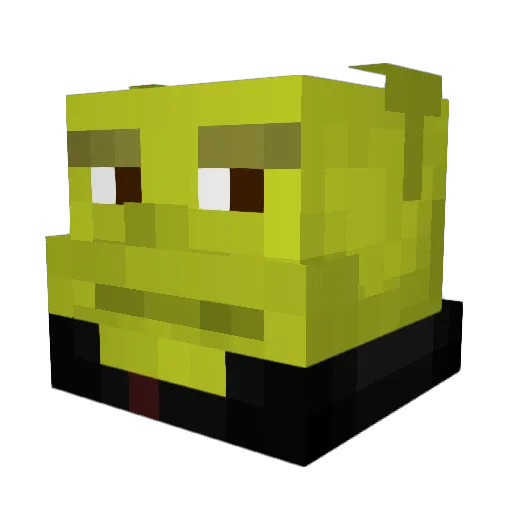 Blazingeagle185 Minecraft avatar head, 3D render