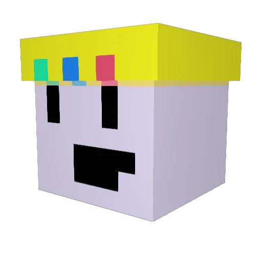 Blazoncool_ Minecraft avatar head, 3D render