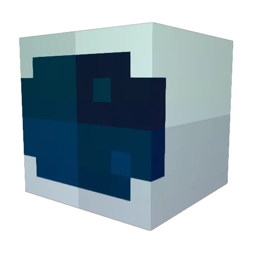 Blazyin32 Minecraft avatar head, 3D render
