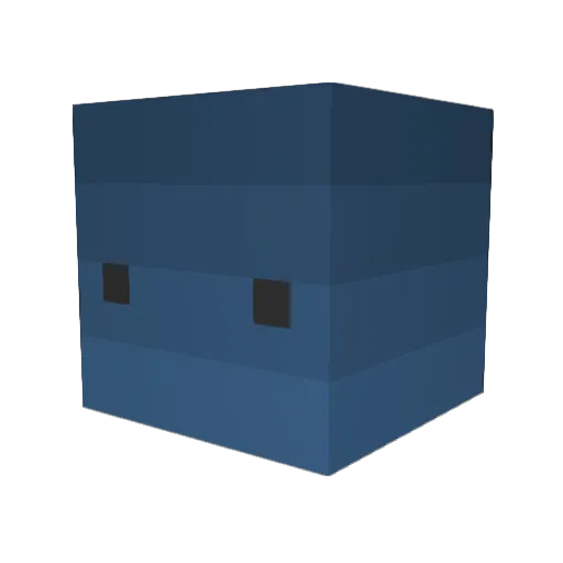 Bleifrei325 Minecraft avatar head, 3D render