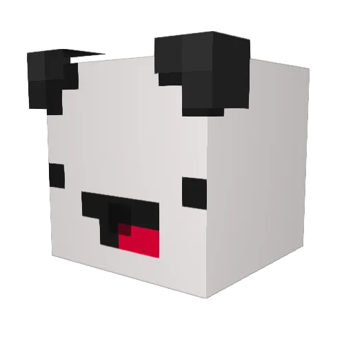 BlemLord Minecraft avatar head, 3D render