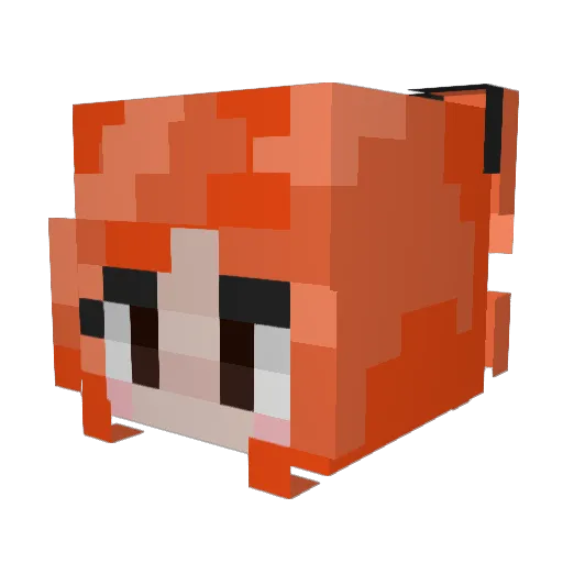 Blenda2005 Minecraft avatar head, 3D render