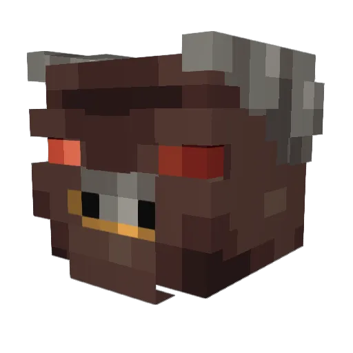 BlestMinotaur84 Minecraft avatar head, 3D render