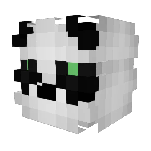 Bley_423 Minecraft avatar head, 3D render