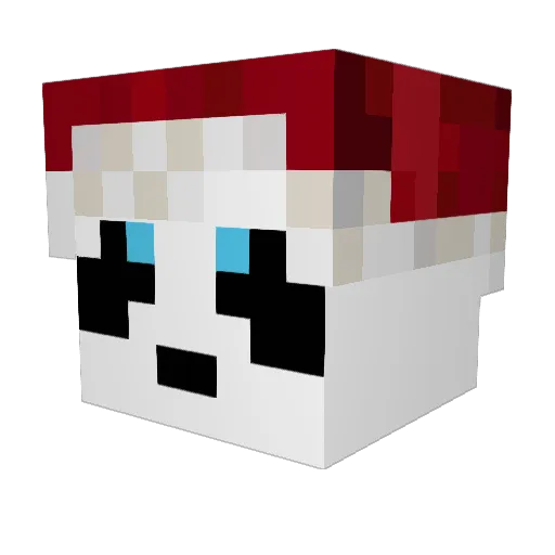 Blezzy97 Minecraft avatar head, 3D render