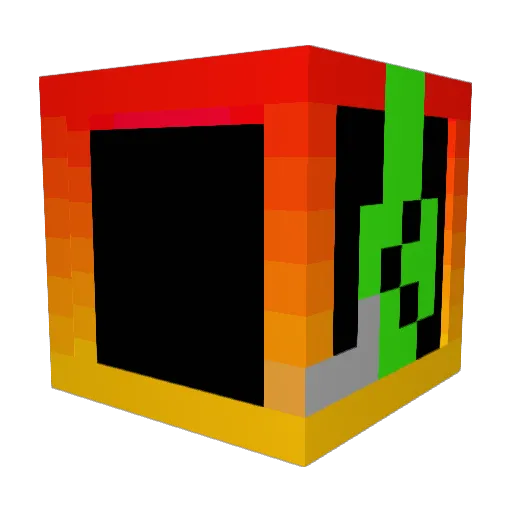 Blibbybob Minecraft avatar head, 3D render