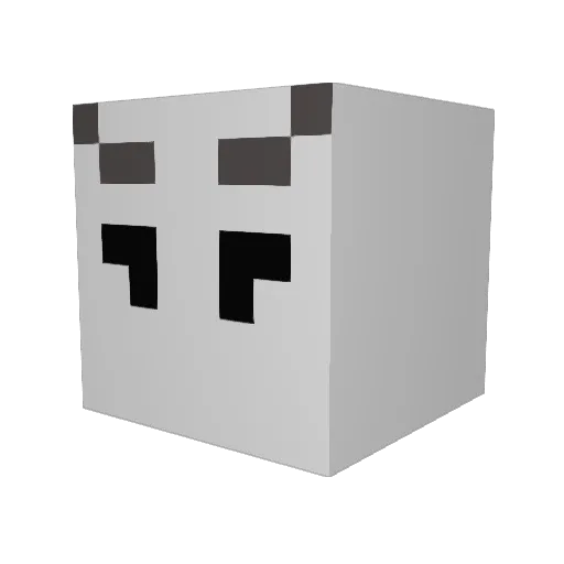 Bliggityblag Minecraft avatar head, 3D render
