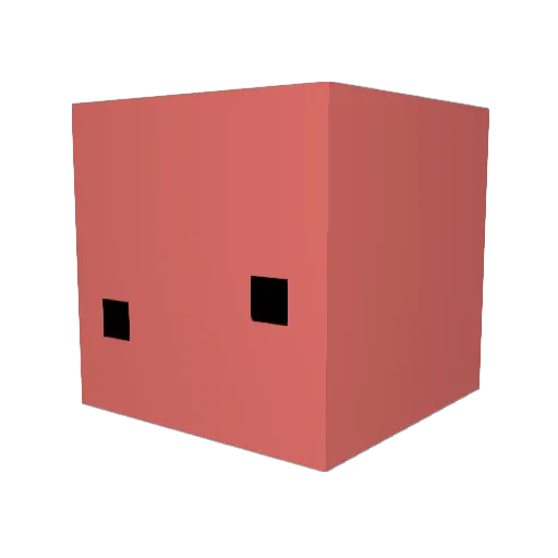 Bliisters56 Minecraft avatar head, 3D render
