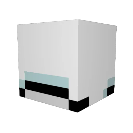 Blimbo6982 Minecraft avatar head, 3D render
