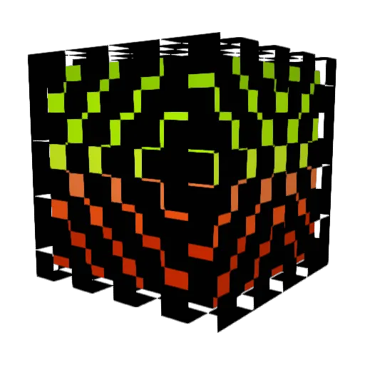 BlindTortoise Minecraft avatar head, 3D render