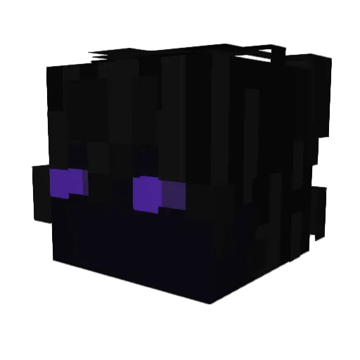 BlindingCell Minecraft avatar head, 3D render