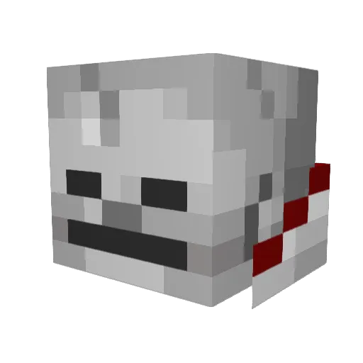 Blinding_Night Minecraft avatar head, 3D render