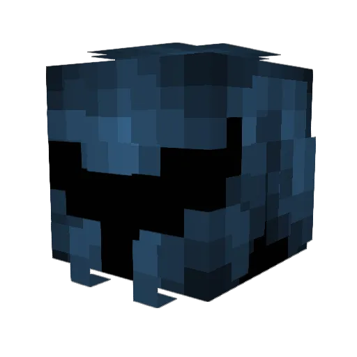 BlinkyWinky_ Minecraft avatar head, 3D render
